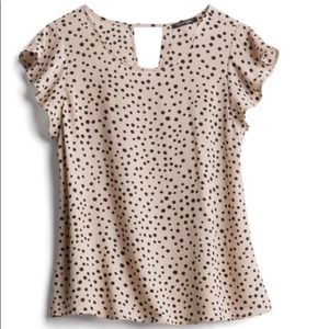 Papermoon Kiera Key Hole Blouse